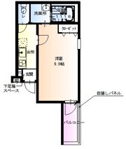 フジパレス三津屋Ⅴ番館の間取り画像