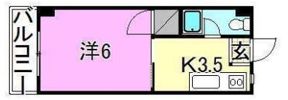 第6グリーンハイツの間取り画像