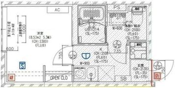 阿佐ヶ谷テラスの間取り画像
