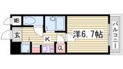 ロイヤルヒル神戸三ノ宮Ⅱの間取り画像