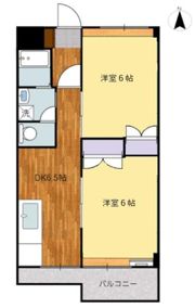 関町フラッツの間取り画像