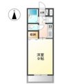 Studio Enchate公園前の間取り画像