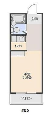 メゾン岡町の間取り画像