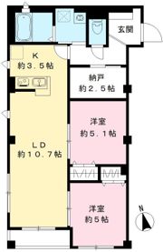 ヴィラコート西早稲田の間取り画像