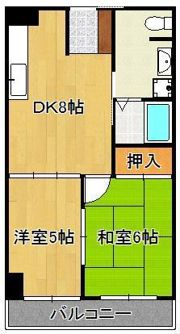 サンコーポ熊本の間取り画像