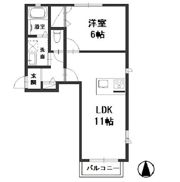 ソラーナ上富井の間取り画像