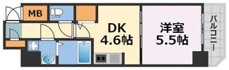 スワンズシティ大阪城南の間取り画像