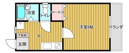カーサタナカの間取り画像