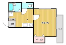 カーサタナカの間取り画像