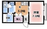 K・メゾンドール辻の間取り画像
