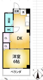 第一建築ビルの間取り画像
