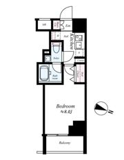 AZEST大山東の間取り画像