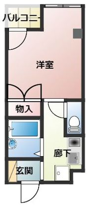 ノーブル中原の間取り画像