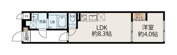 スカイヒルズ徳丸の間取り画像