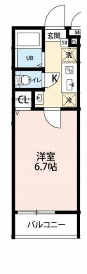 リヴィエールポルテⅢの間取り画像