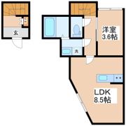 仙台前ルートの間取り画像