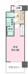 リヴェント玉造の間取り画像