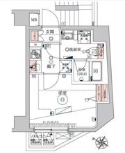 ベルシード横濱ウエストの間取り画像