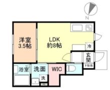 Dieci A棟の間取り画像