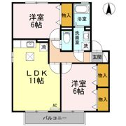 エスベランサ B棟の間取り画像