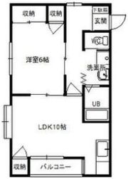 ライラックハイツCの間取り画像