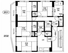 東みずほ台マンションの間取り画像