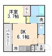 ココングランジュール芦屋西1の間取り画像