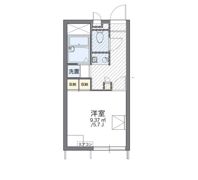 レオパレスピュア高松の間取り画像