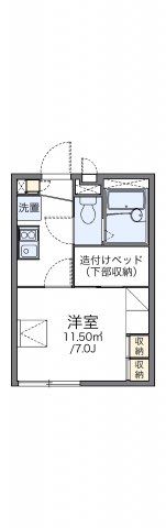 レオパレスメゾン ローリエの間取り画像