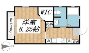 シャーメゾン上連雀の間取り画像
