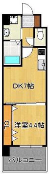 アルティザ小倉の間取り画像