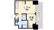 プレサンス兵庫駅前の間取り画像