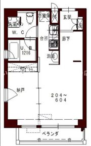 コリドールベルエアの間取り画像