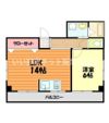 タウンズマンション下村の間取り画像