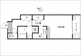 フロンティアの間取り画像