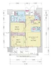 プレサンス四天王寺前夕陽ヶ丘 凛宮の間取り画像