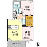 セレーノ南田宮の間取り画像