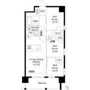 プレシス上福岡の間取り画像