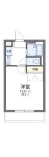 レオパレスベルヴィル湘南の間取り画像