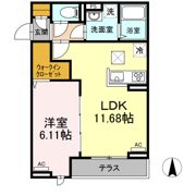 ロイヤルレジデンスⅡの間取り画像