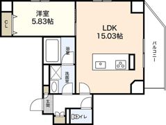 CREST CENTRAL BLDG.の間取り画像