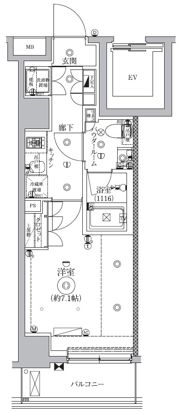 セジョリ武蔵関の間取り画像