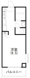 クリエイトダイアナⅠの間取り画像