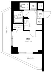 スカイコート原宿の間取り画像