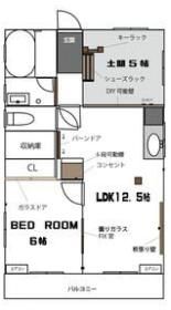 武藤ハイツの間取り画像
