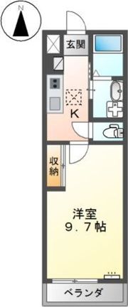 アリビオⅢの間取り画像
