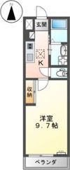 アリビオⅢの間取り画像