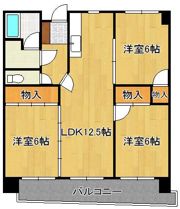 ハーベスト守恒の間取り画像