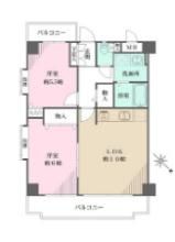 藤和シティホームズ深江の間取り画像