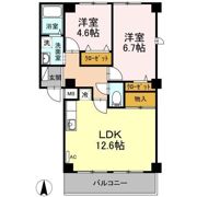 フィネス三条の間取り画像